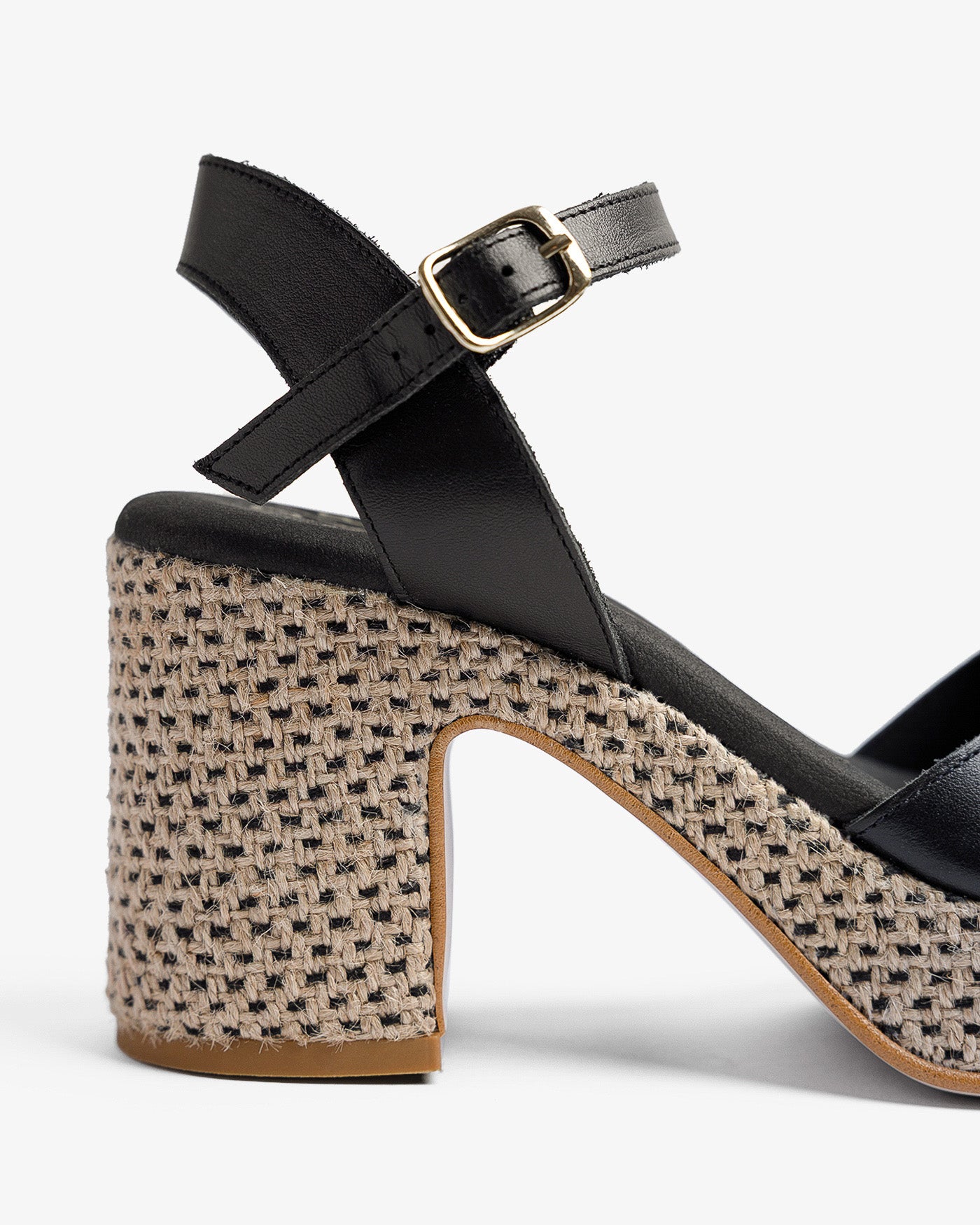 Sandalia Daira Piel Negro 35