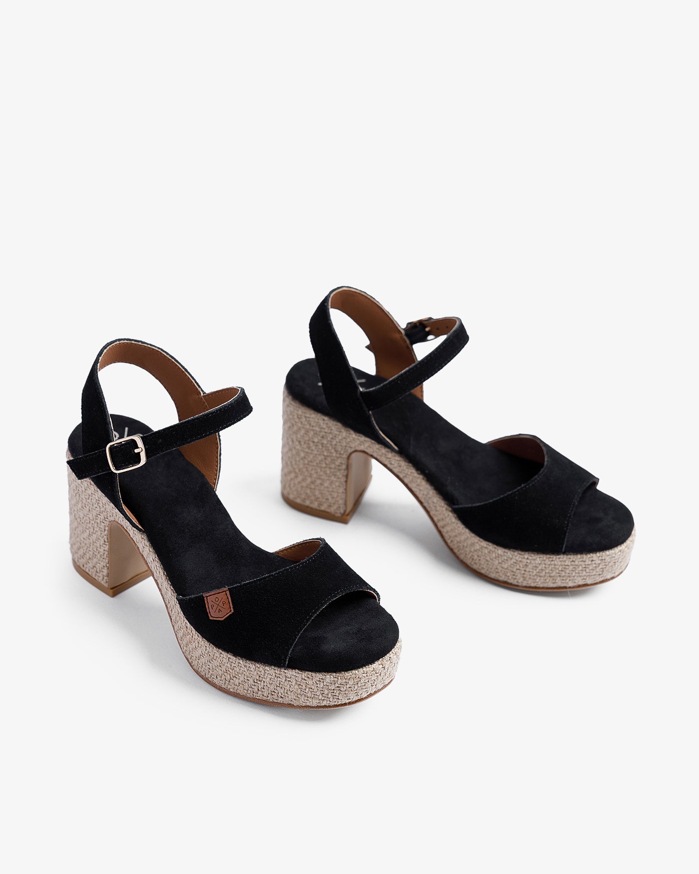 Sandalia Daira Serraje Negro