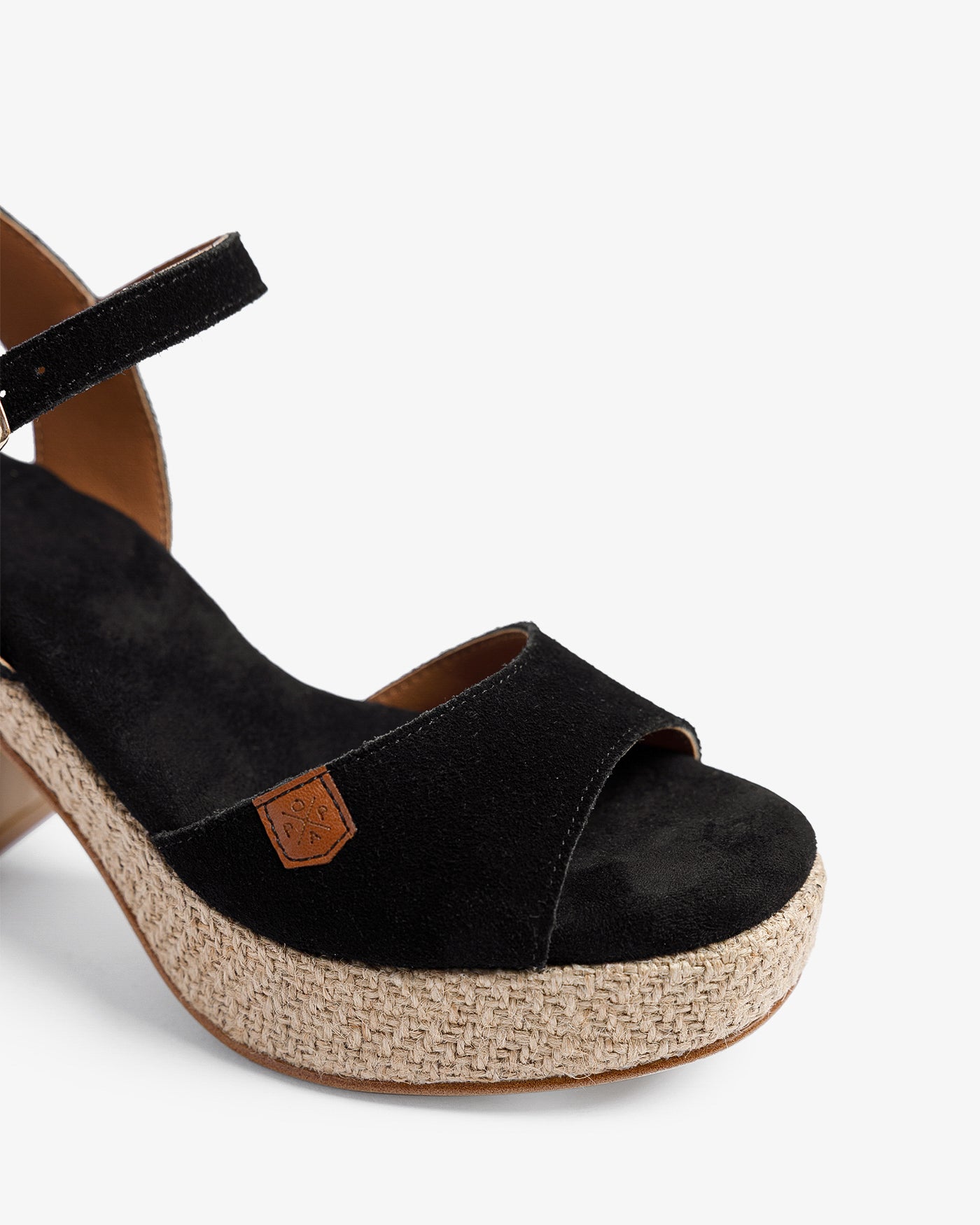 Sandalia Daira Serraje Negro