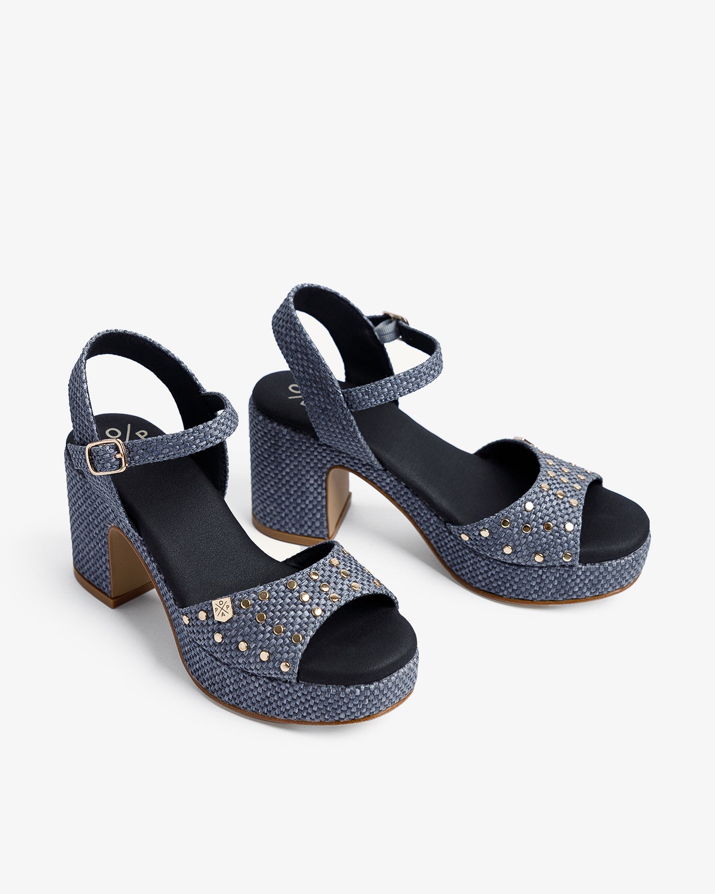 Sandale Daira Raphia Noir 