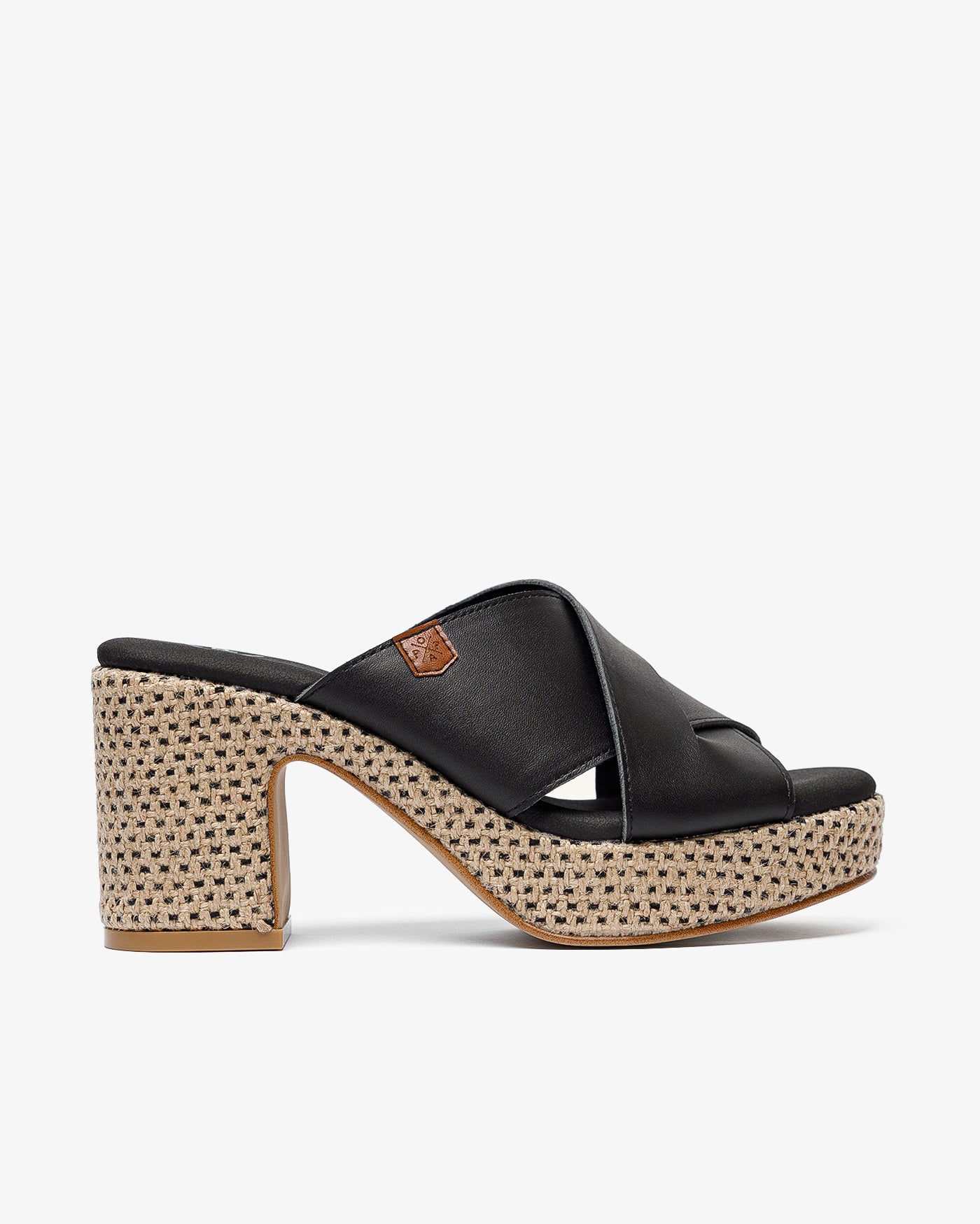 Sandalia Melibea Piel Negro 35