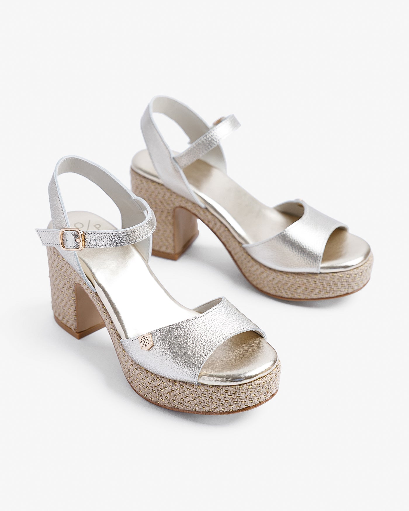 Sandalia Daira Laminado Oro Galaxy