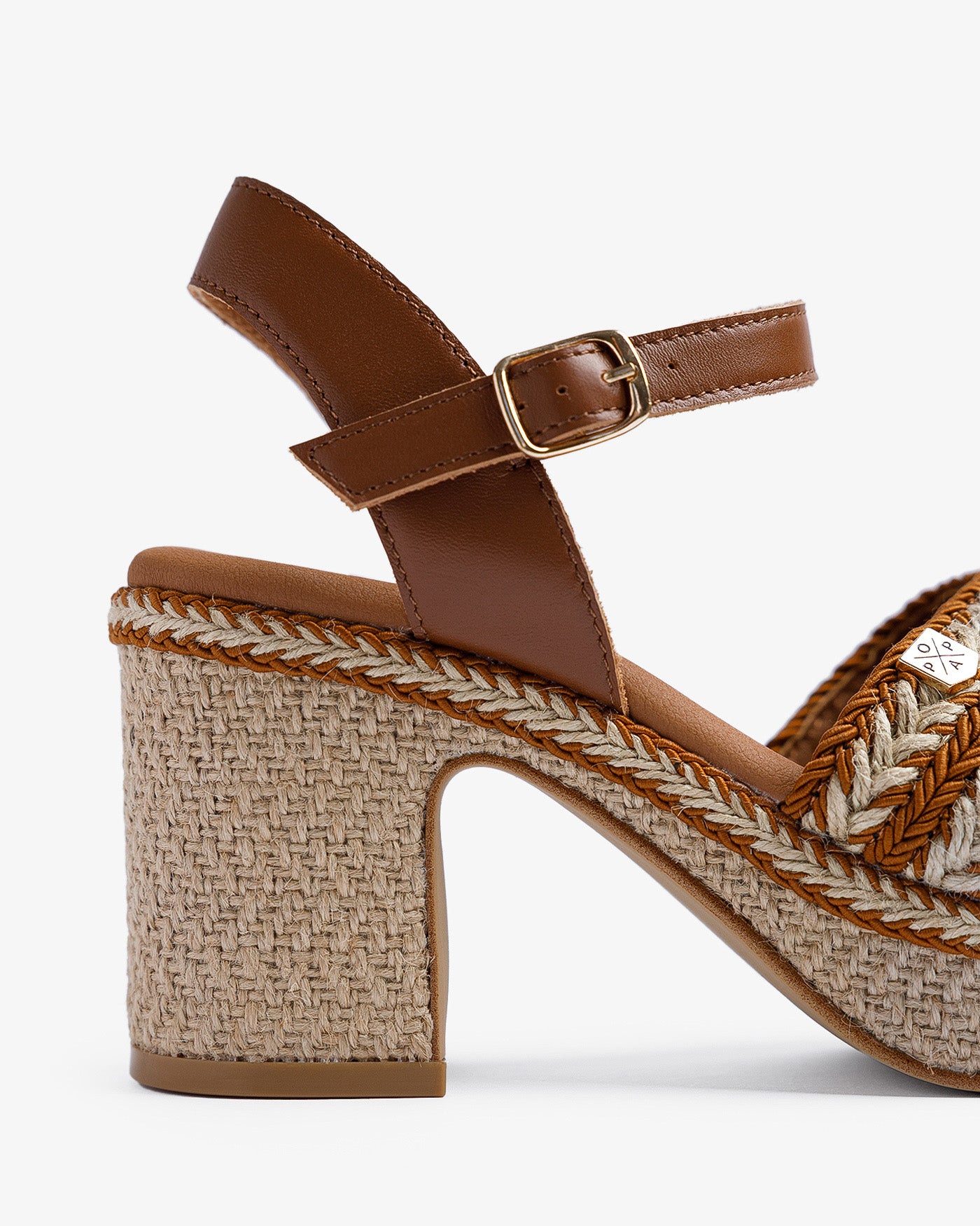 Sandalia Melia Yute Cuero 35