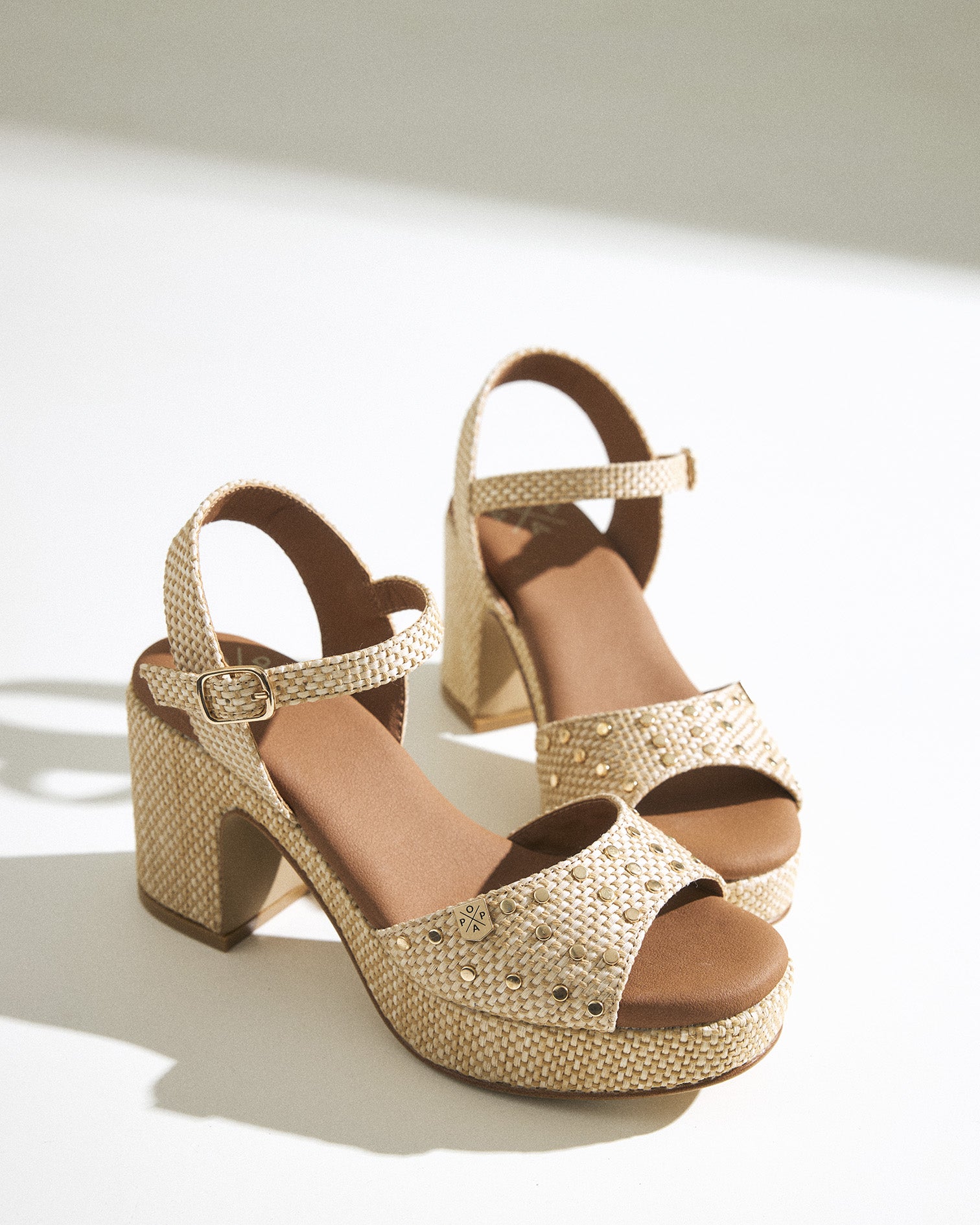 Sandalia Daira Rafia Natural