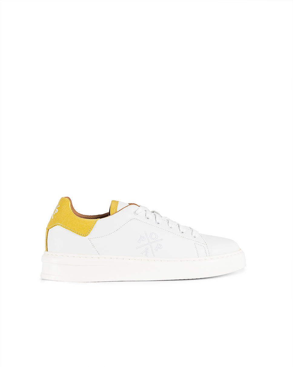 Vicort Yellow Leather Sneaker