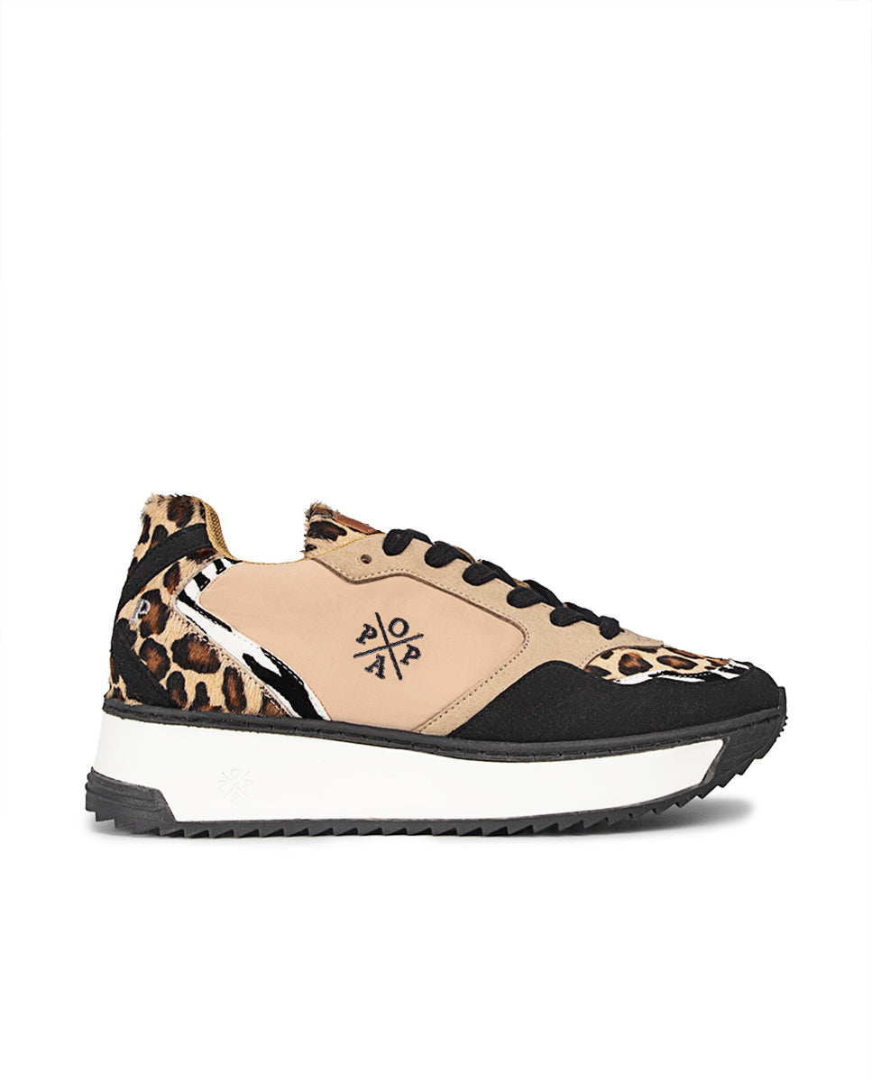 Zapatilla Almanzor Leopardo