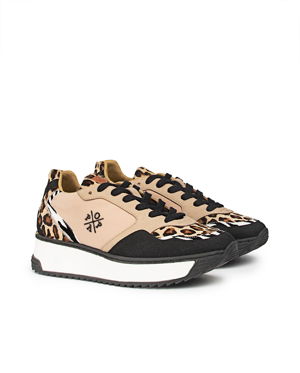 Zapatilla Almanzor Leopardo