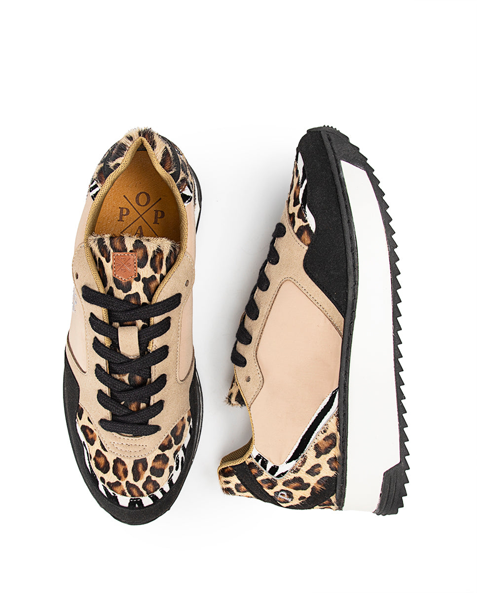 Zapatilla Almanzor Leopardo