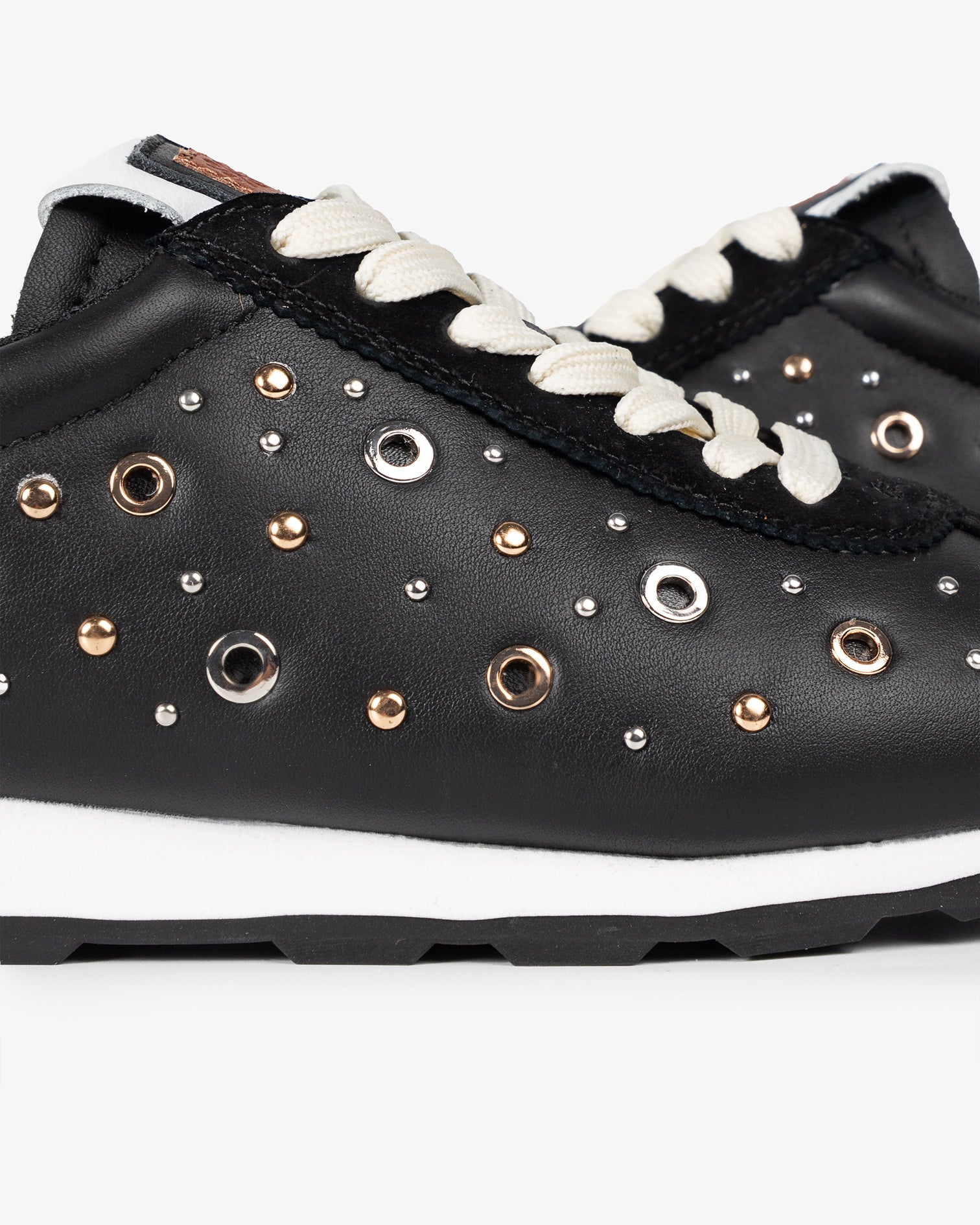Inara Studded Sneakers Black