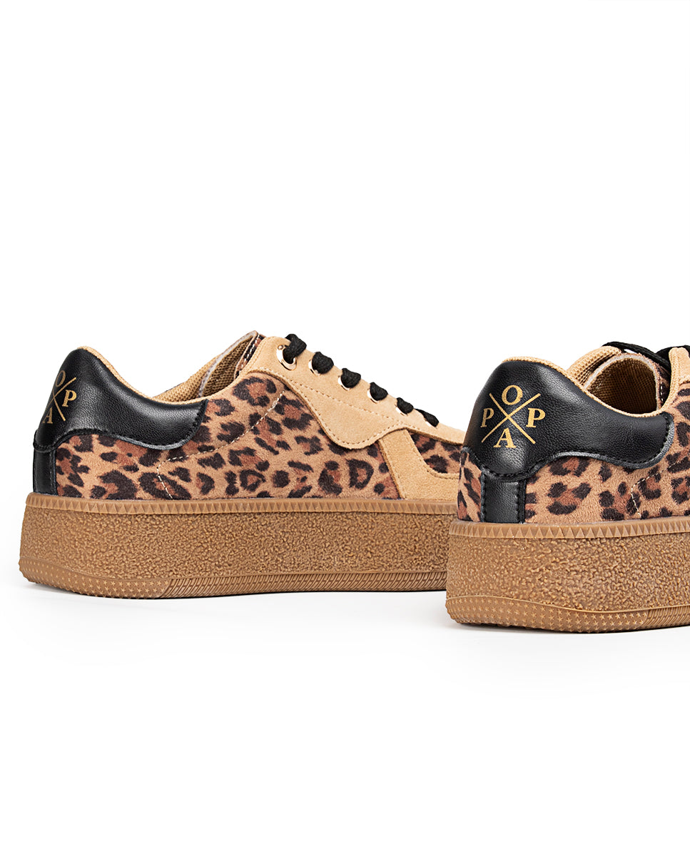 Noble Leopard Platform Sneaker