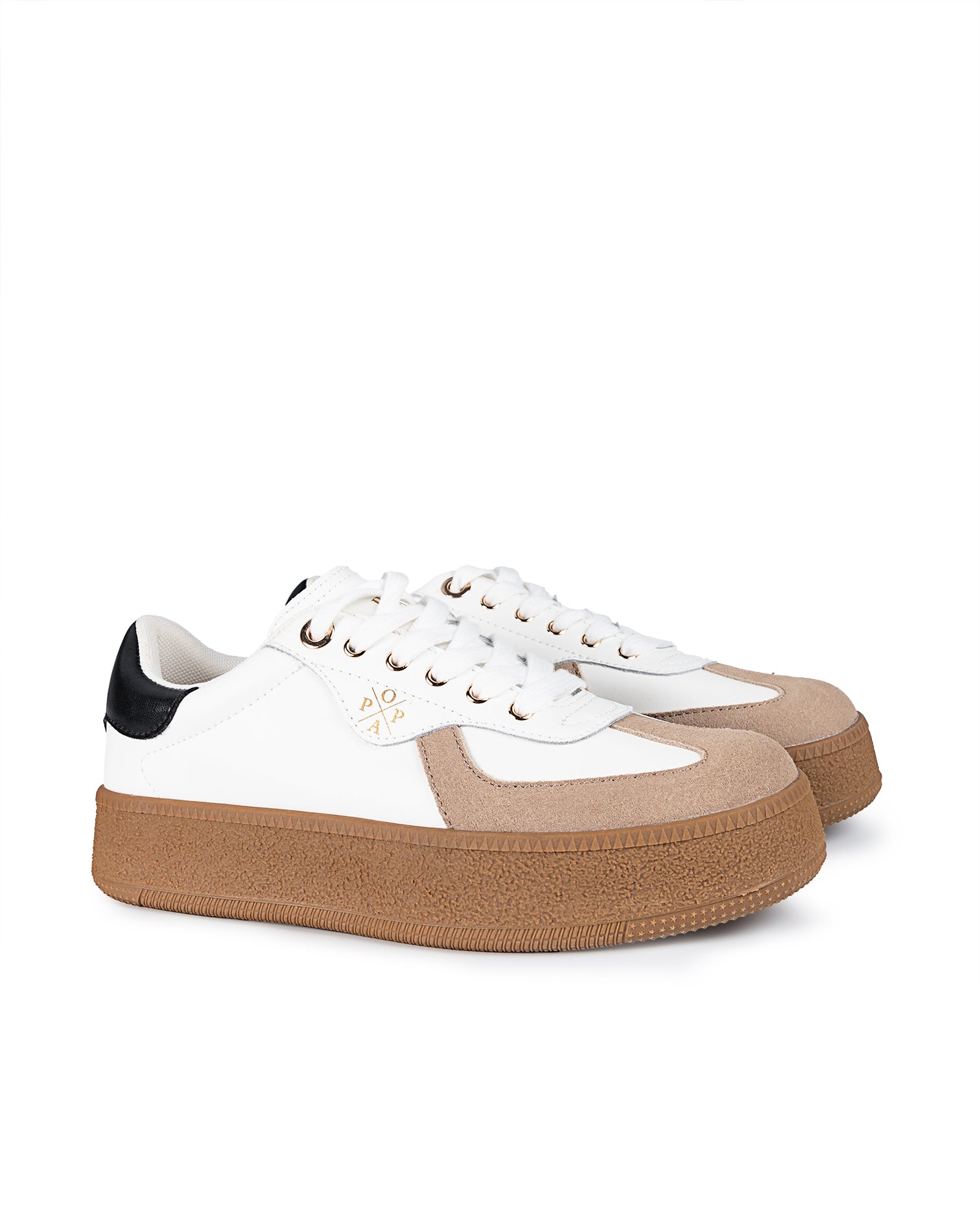 Noble White Platform Sneaker