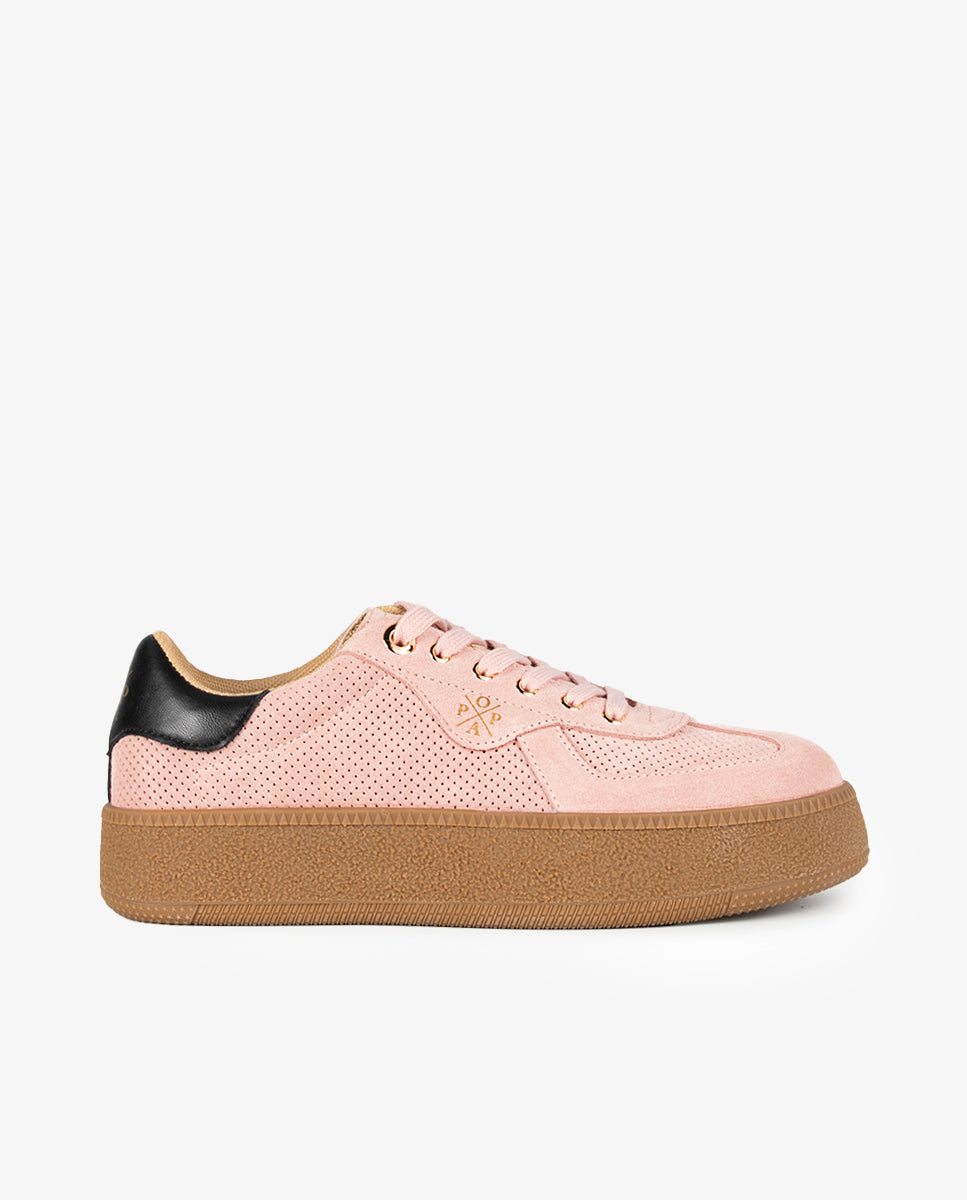 Noble Pink Platform Sneaker