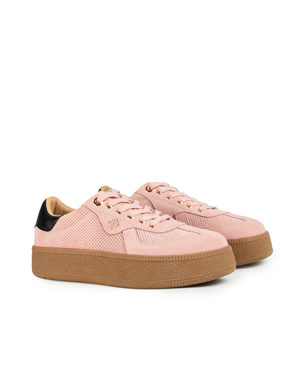 Noble Pink Platform Sneaker