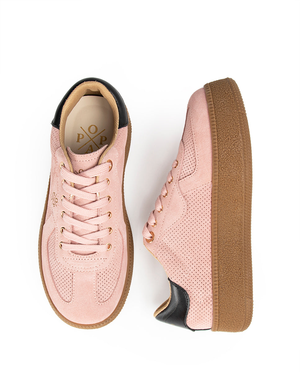 Noble Pink Platform Sneaker