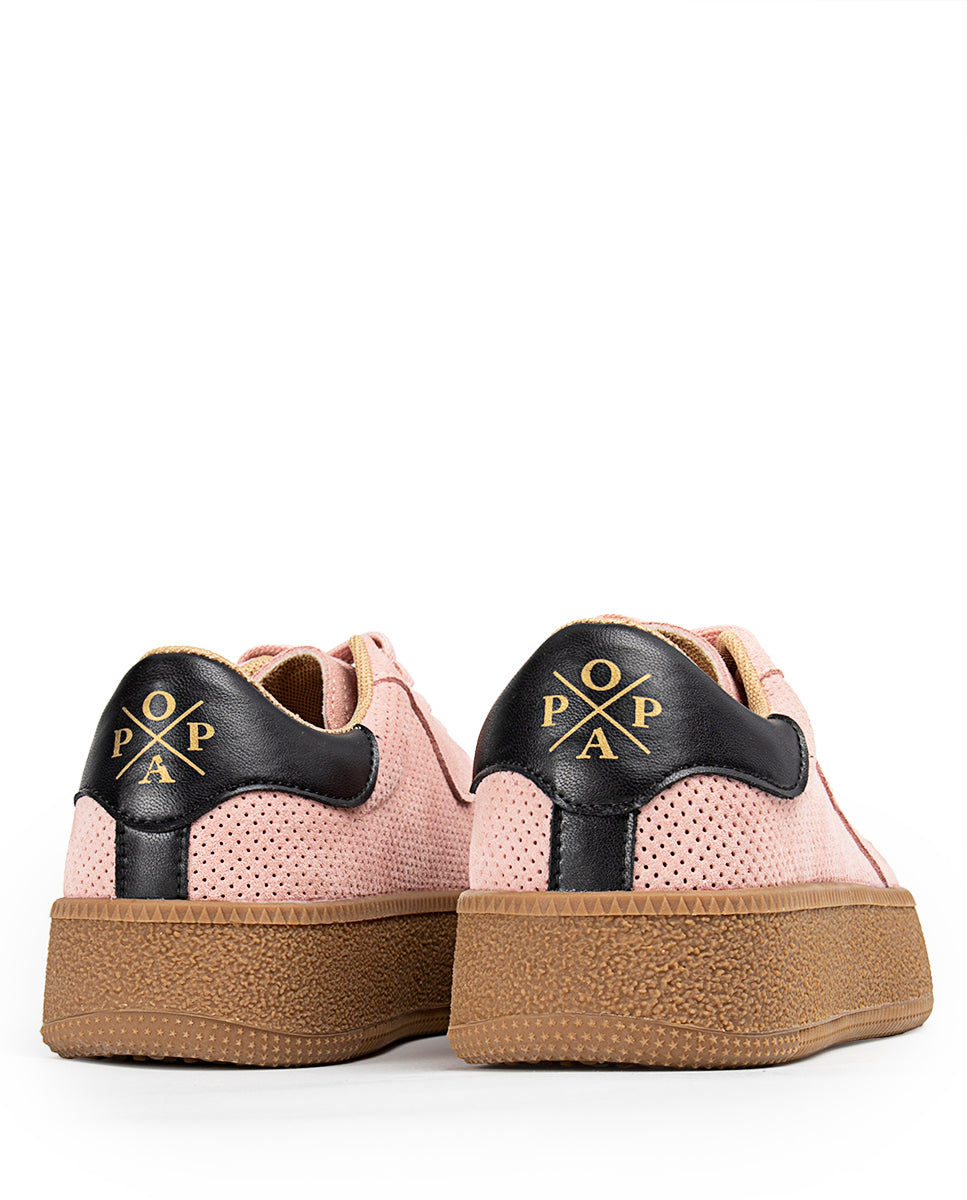 Noble Pink Platform Sneaker