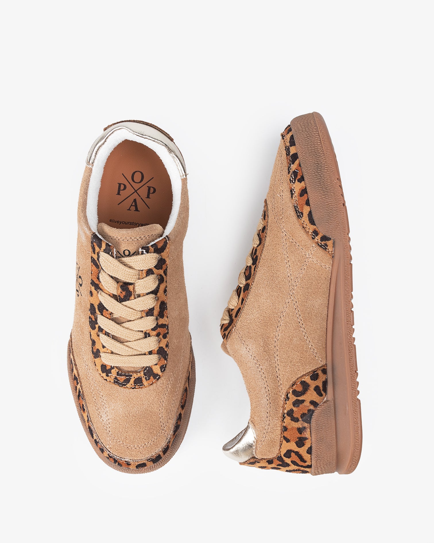 Zapatilla Shasta Suede Leopardo