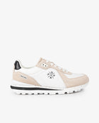 Zapatilla Blake Nylon Beig y Blanco