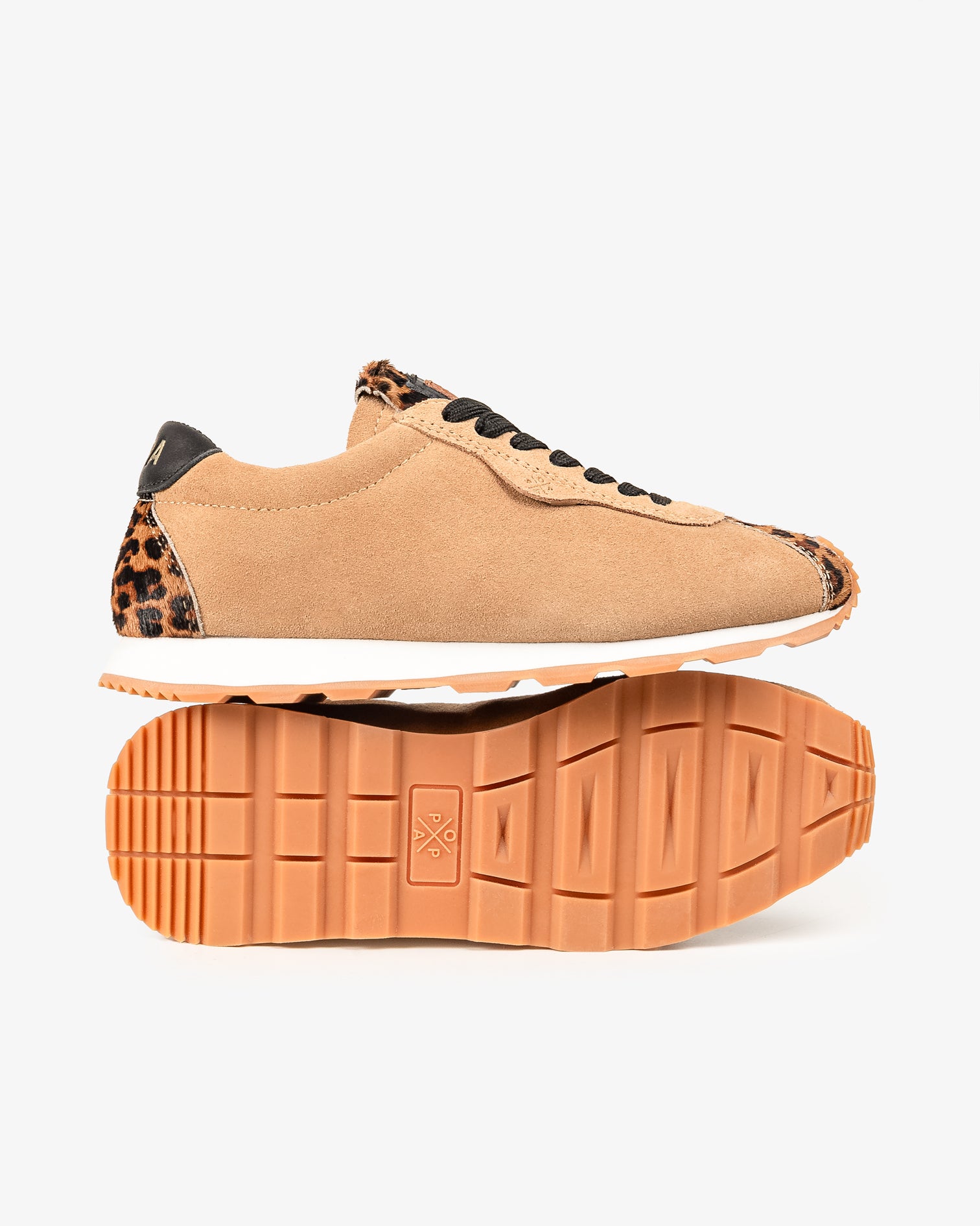 Kira Animal Beige Sneaker