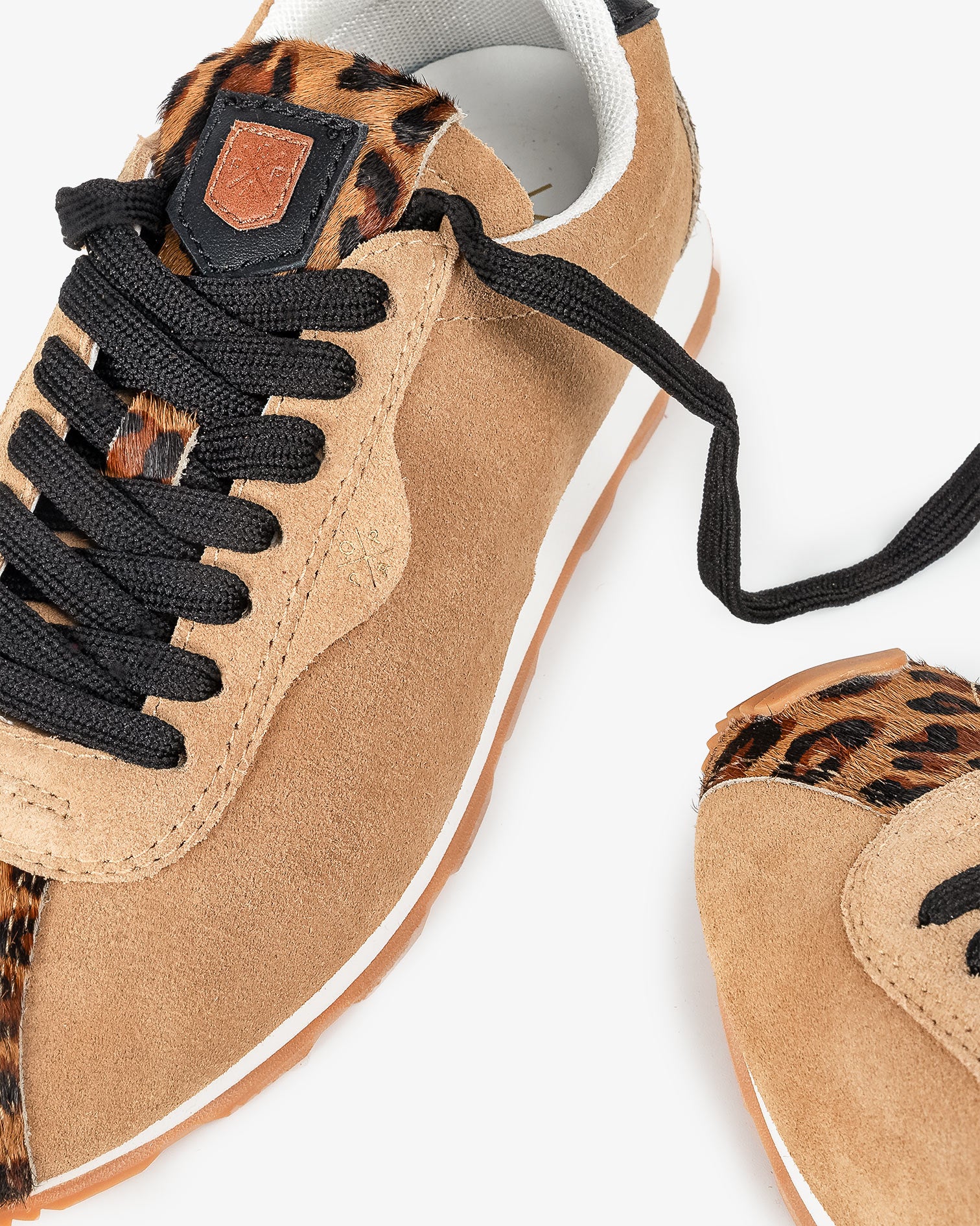 Kira Animal Beige Sneaker