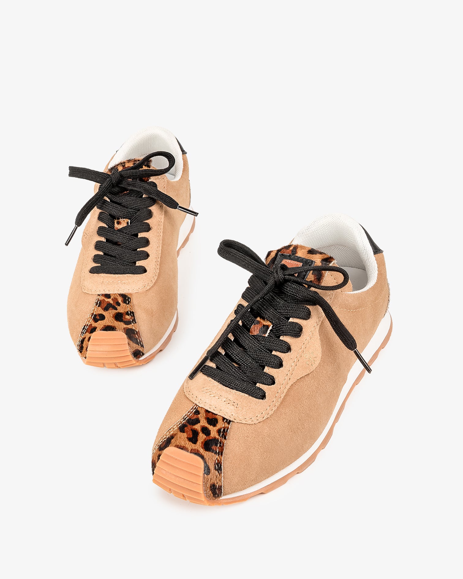 Kira Animal Beige Sneaker