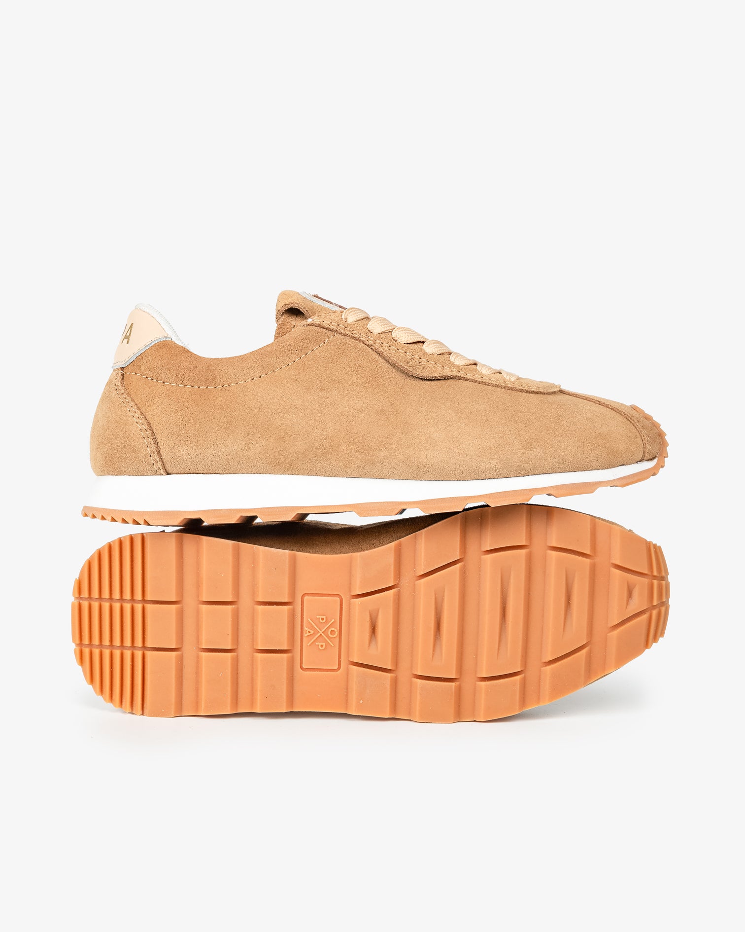 Kira Beige Suede Sneaker