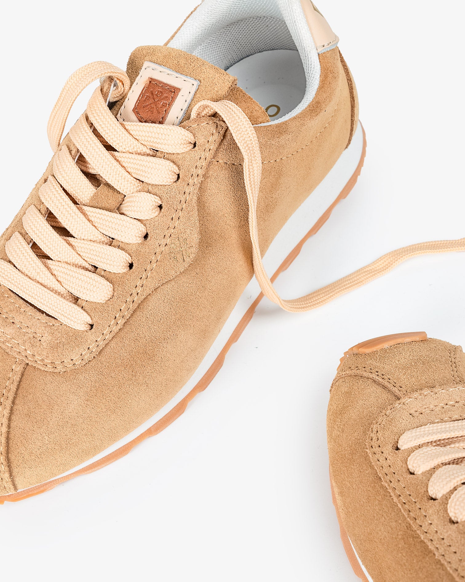Kira Beige Suede Sneaker
