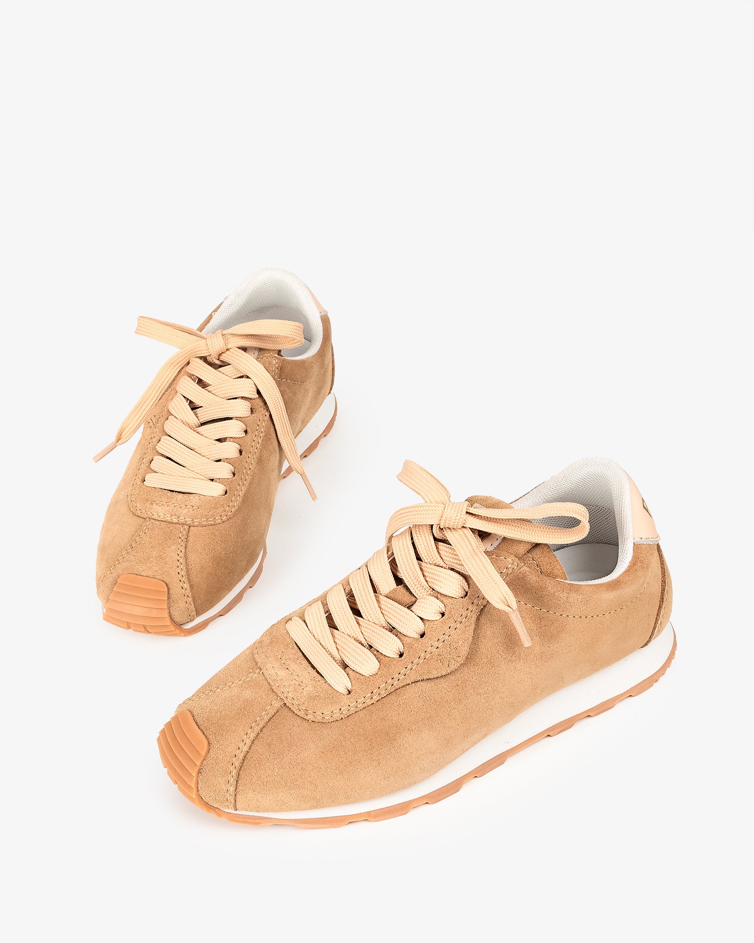 Kira Beige Suede Sneaker
