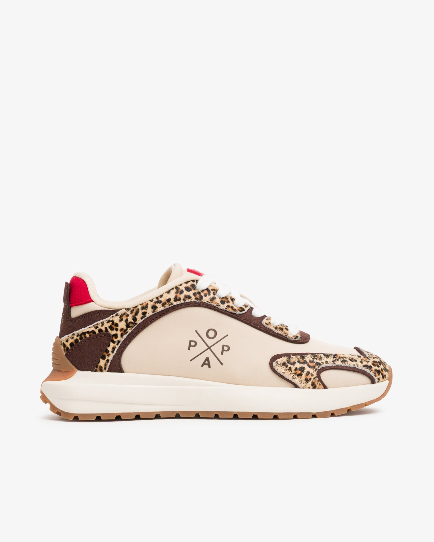 Zapatilla Mujer Blake Leopardo Beige 35