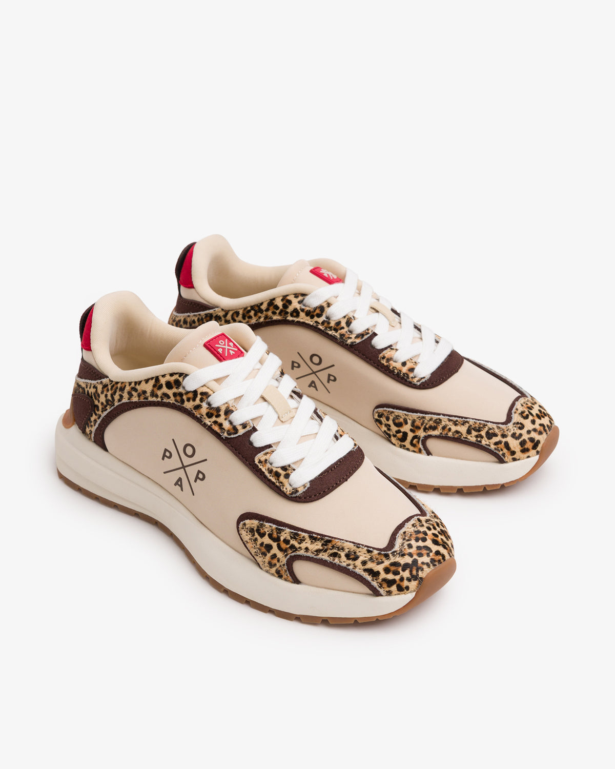 Zapatilla Mujer Blake Leopardo Beige 35