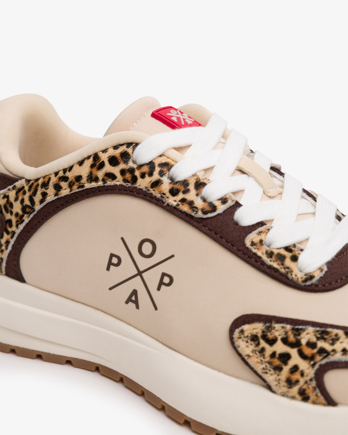 Zapatilla Mujer Blake Leopardo Beige 35