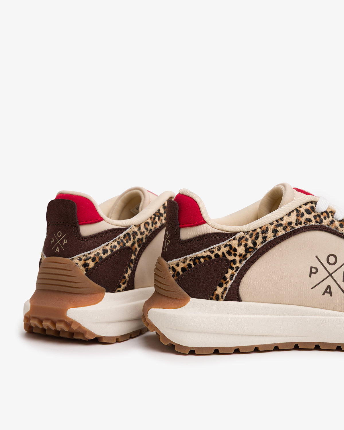 Zapatilla Mujer Blake Leopardo Beige 35