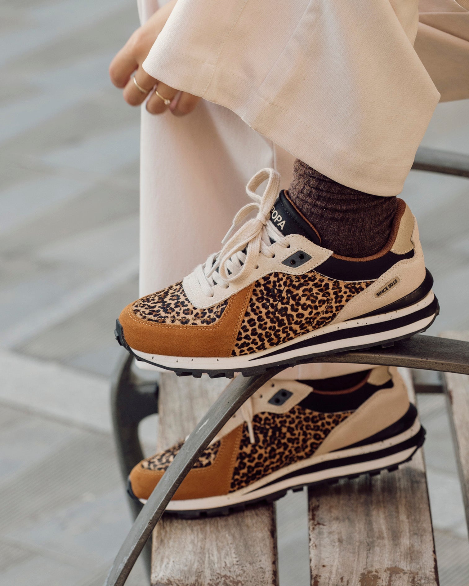 Blake Leopard Print Sneaker