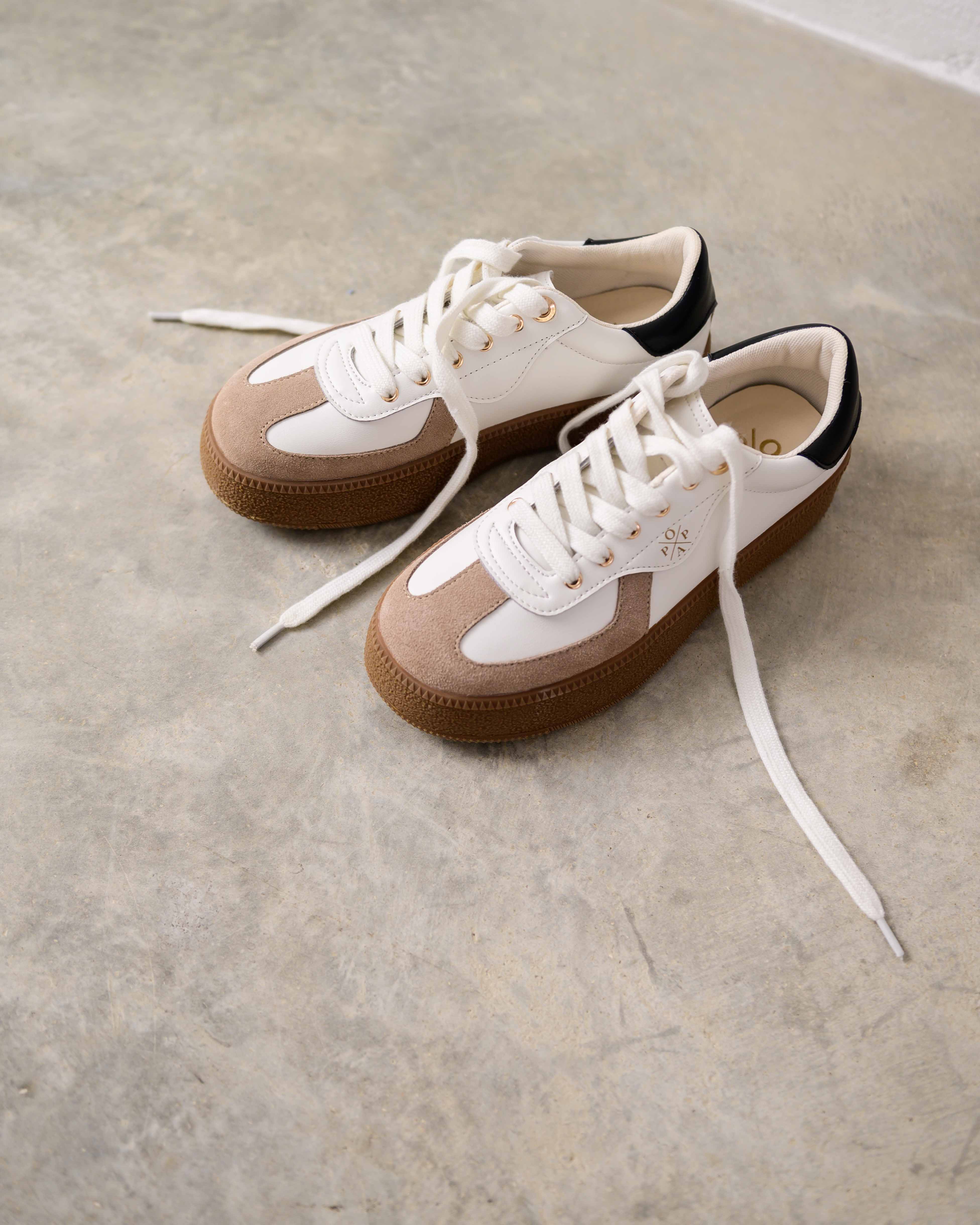 Noble White Platform Sneaker