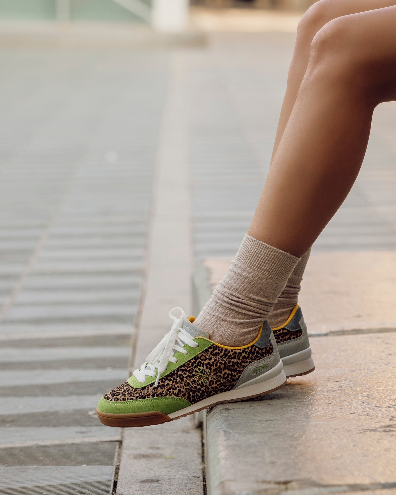 Muse Animal Green Sneaker