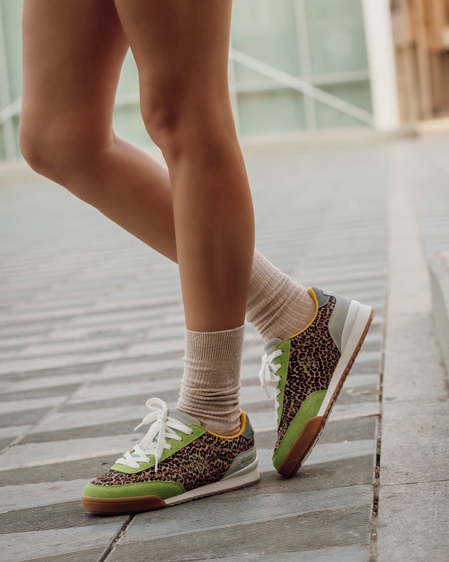 Muse Animal Green Sneaker