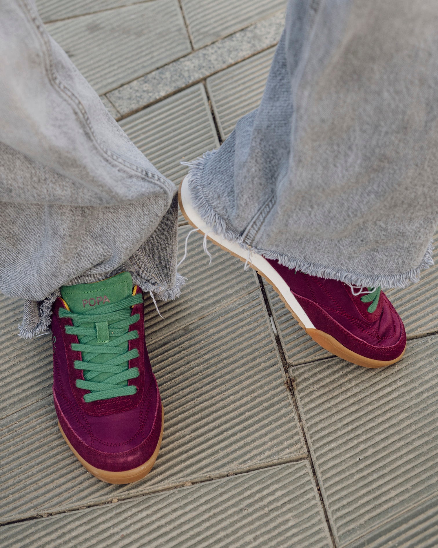 Muse Burgundy Suede Slipper