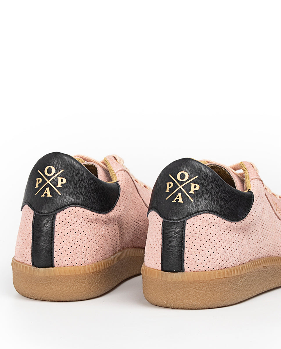 Imperial Pink Suede Sneaker