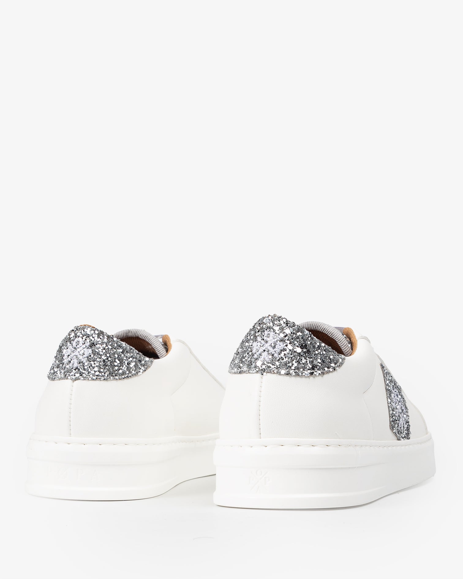 Zapatilla Macera Glitter Plata 36