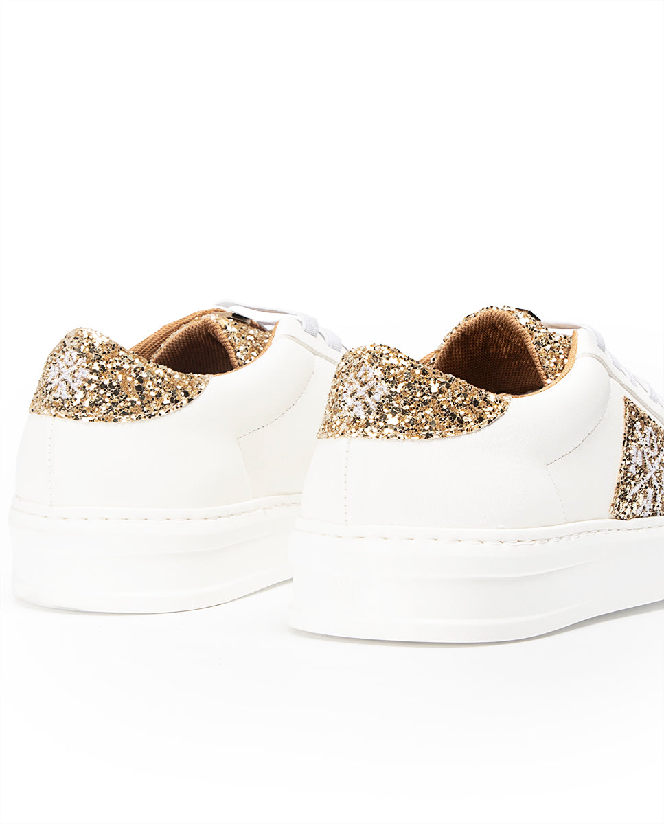 Macera Popa Glitter Gold Sneaker