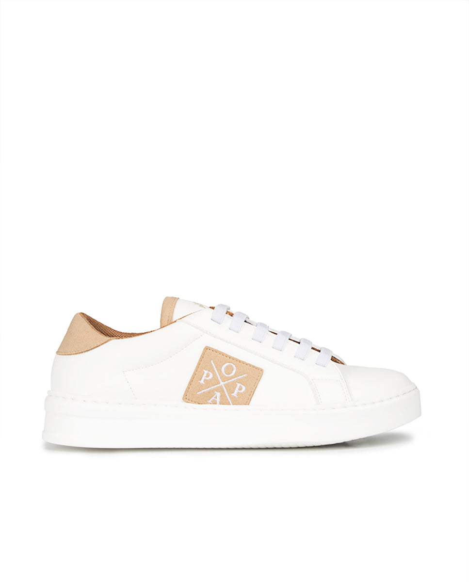 Baskets Macera Logo Popa Beige