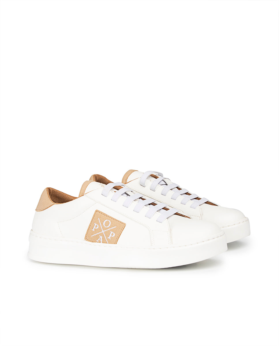 Baskets Macera Logo Popa Beige