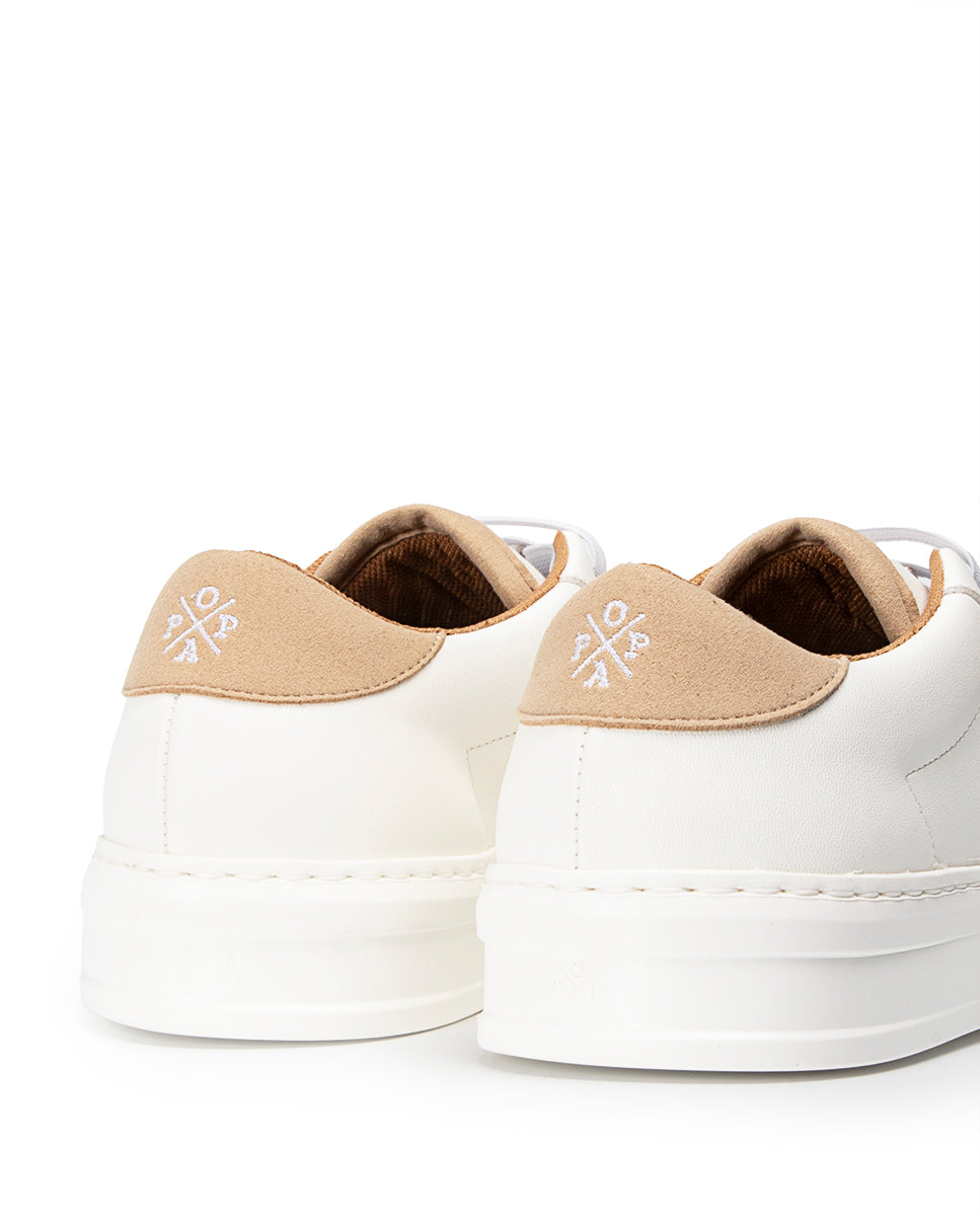 Macera Logo Popa Beige Sneaker