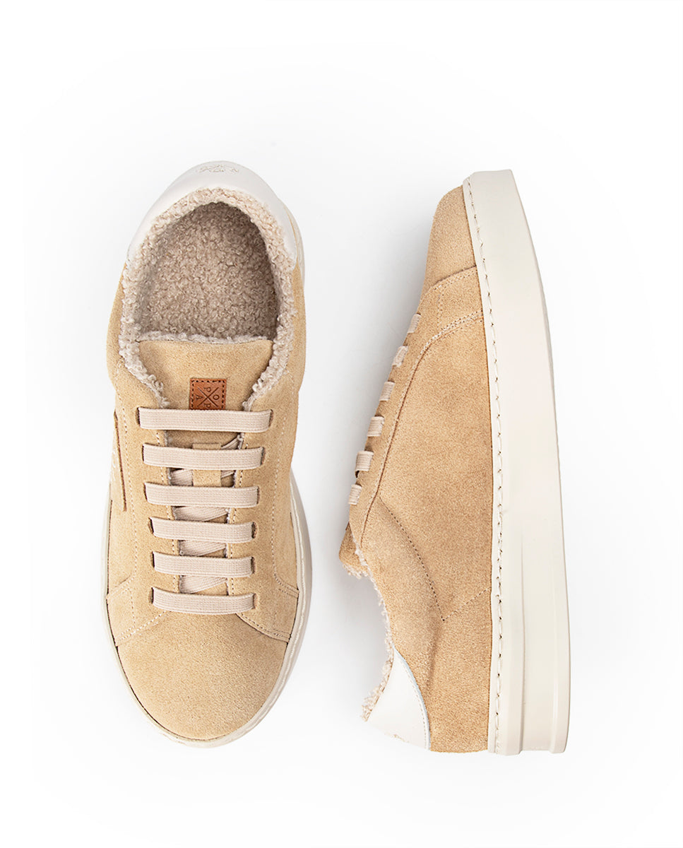 Macera Sand Suede Sneaker