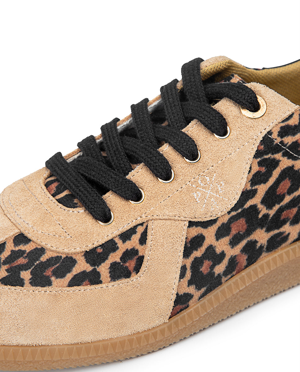 Sneaker Imperial Leopardo Negro