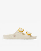 Sandalia Plana Aqua Buye Beige Amarillo