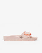 Sandalia Plana Aqua Babaro Rosa Salmon
