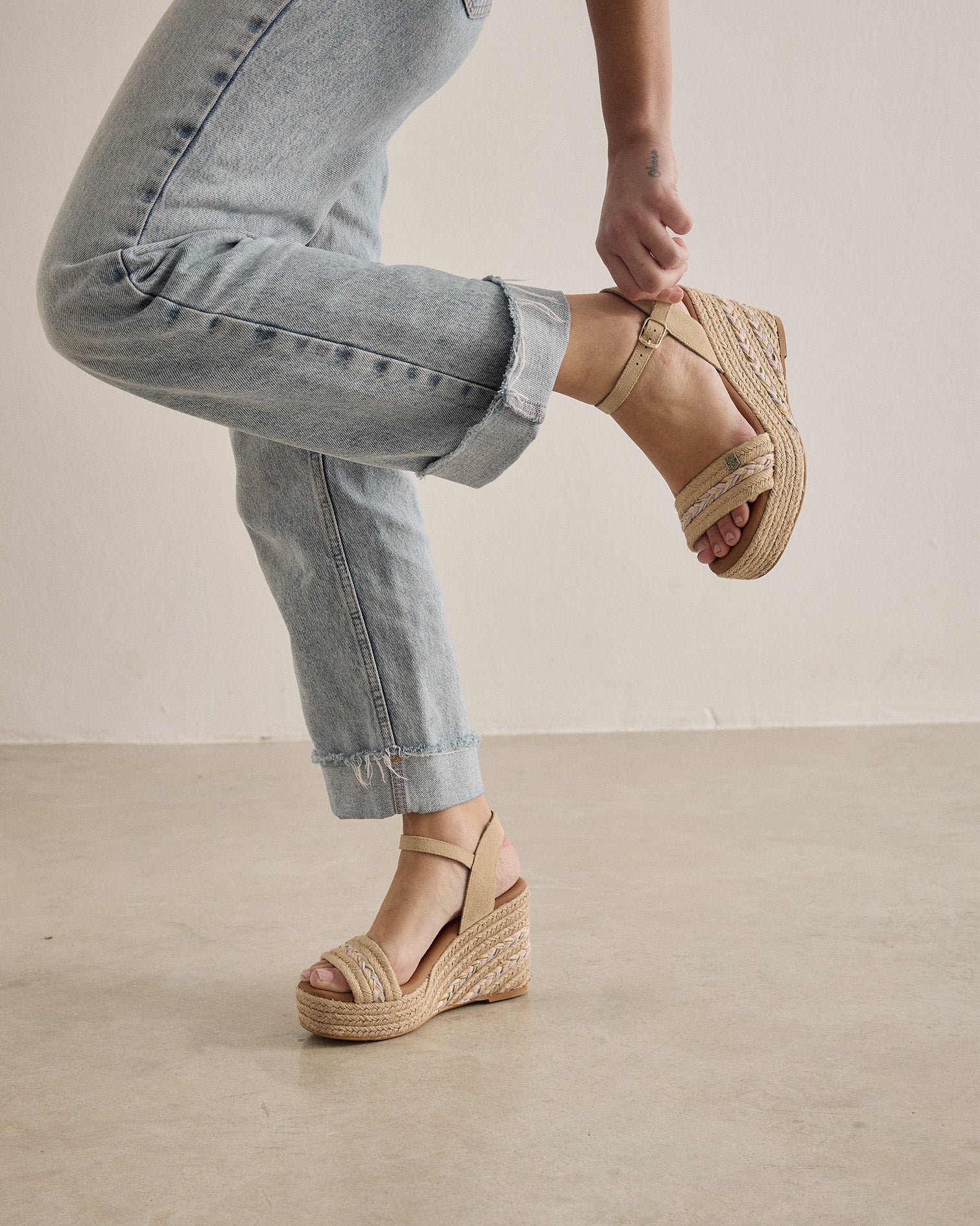 Cuña Garita Yute Multicolor