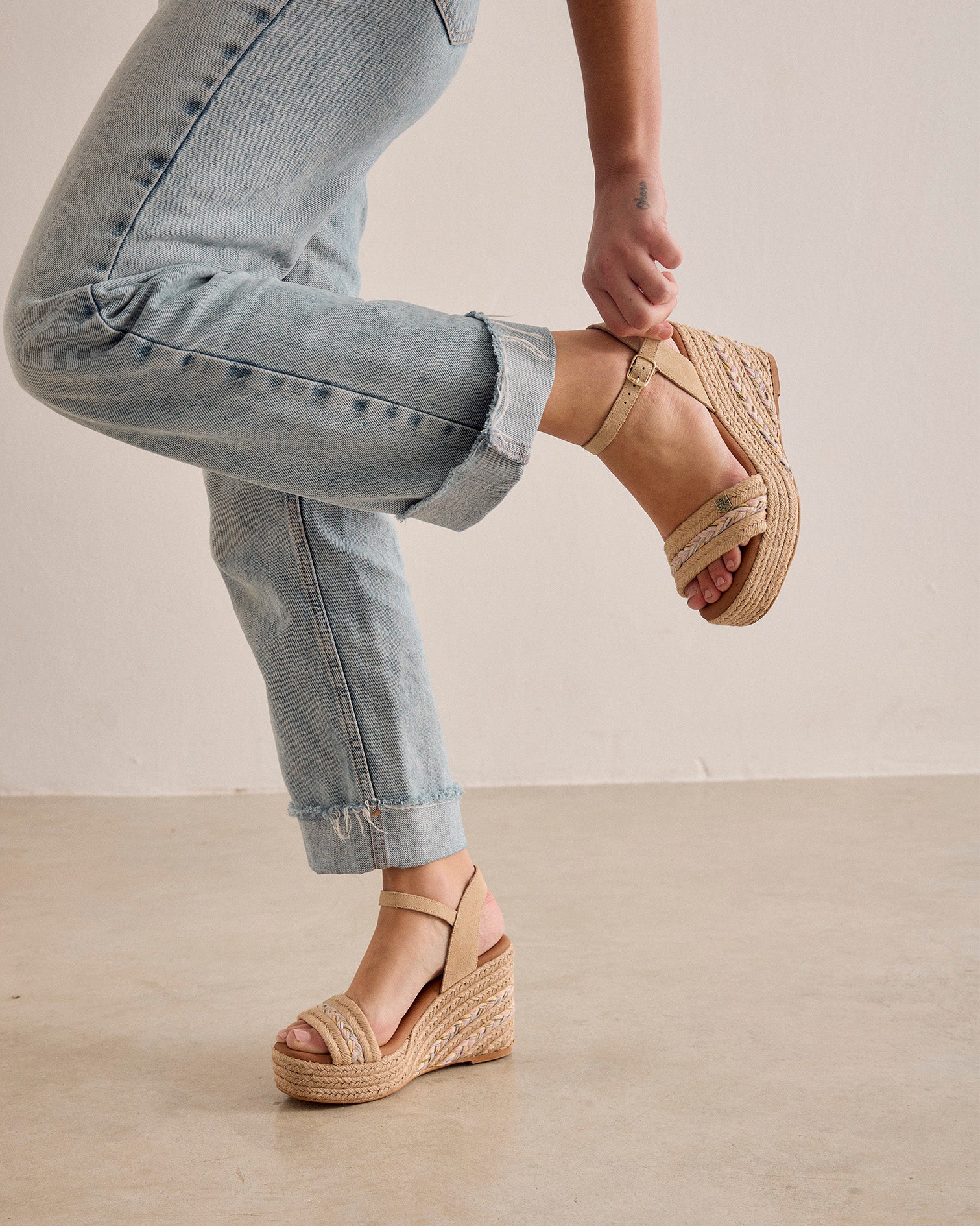 Cuña Garita Yute Multicolor