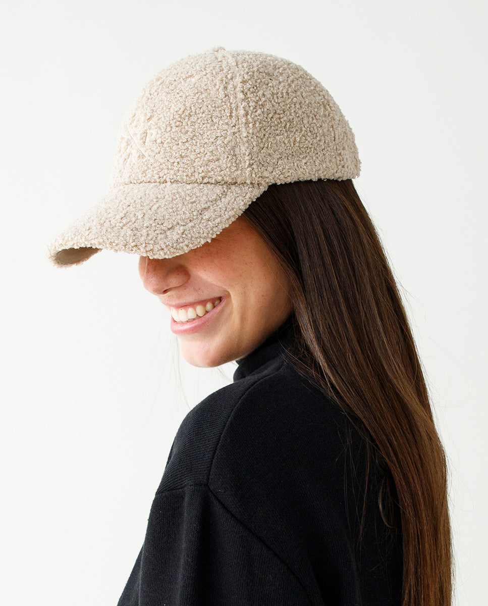 Gorra Popa Borreguillo Beige