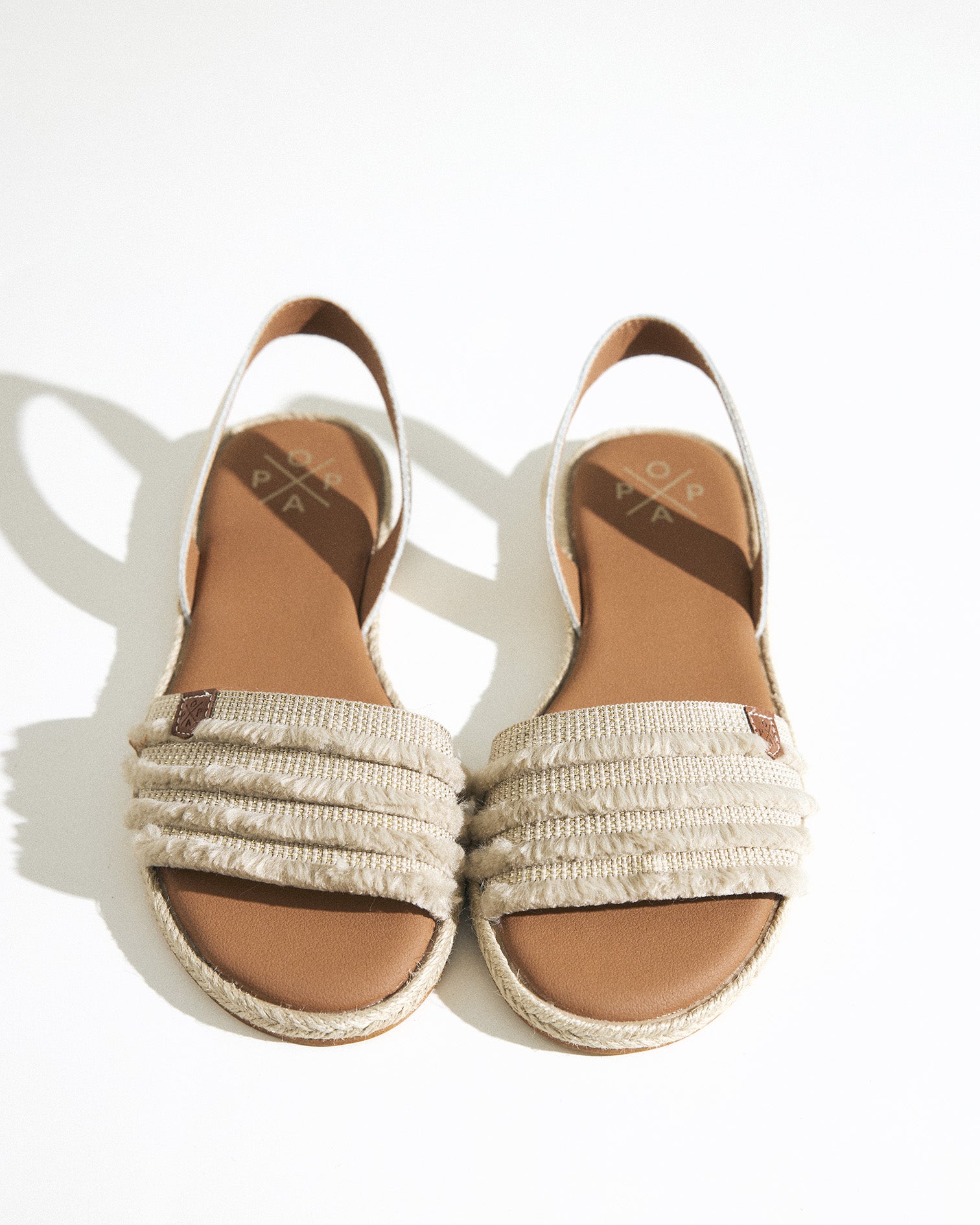 Menorquina Juncal Franges Or Laminé 